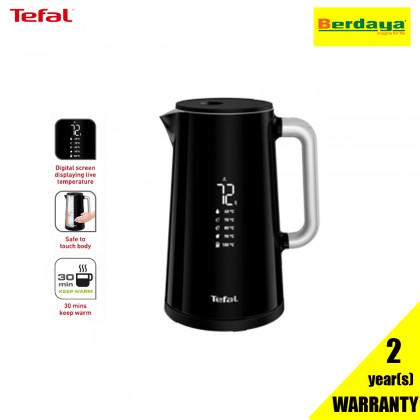 Tefal KO8508 1.7L Smart’N Light Seamless Digital Screen Kettle | Berdaya